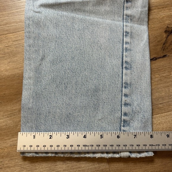 Vintage Diesel Kulter Jeans Men 31x32 Blue Straight Leg Light Wash Y2K (Tag 33) - Picture 15 of 16